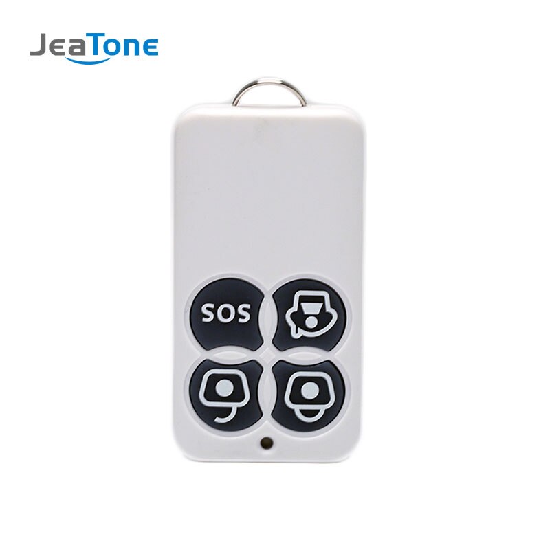 Jeatone Gsm Alarm Sms Draadloos Alarmsysteem Thuis Inbreker Alarm Kits Diy Lcd Display Pir Deur Raam Sensor App controle: Remote Controller