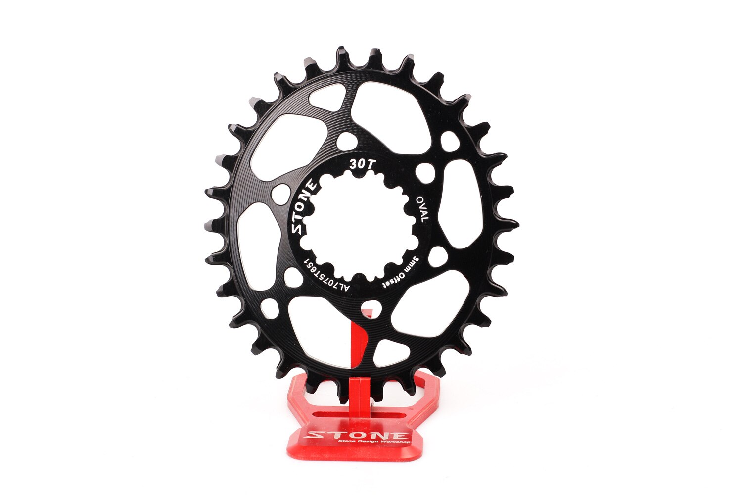 3mm Offset Oval Chainwheel 28T to 30T for Sram DUB Boost 148 GXP Crank Eagle XX1 X01 chain ring plato ovalado: Oval 30T black