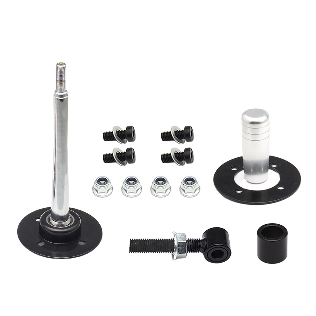 Tuning short shifter kit passer til bmw  e30 e36 e46 e34 e39 e6x z3, fester fra hytta: Sølv