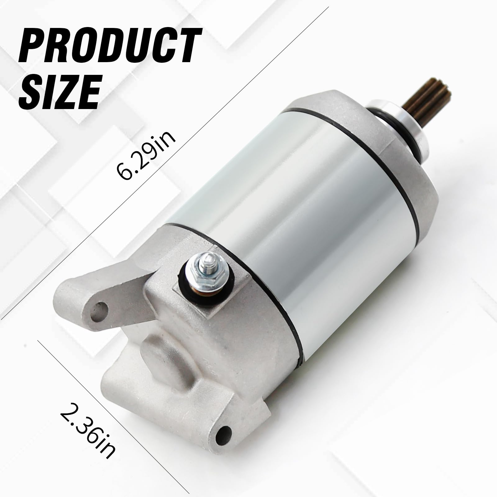 Starter Motor Replacement for Polaris Ranger 570 Sportsman 570 ACE 570 RZR 570 Replaces NO. 4013015, 4014290, 4014909