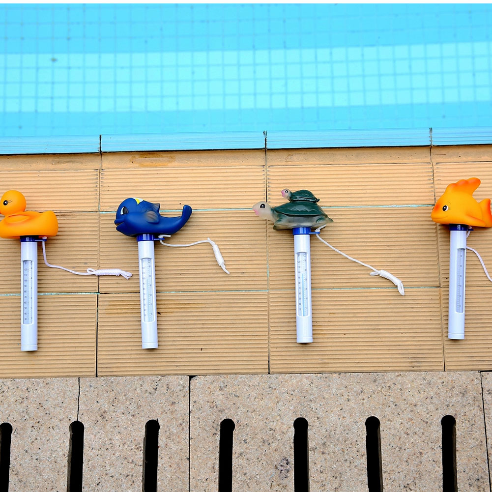 Swimming Pool Thermometer Pond Water Animal Thermometer Baby Pool Thermometer for Outdoor Pood Spas Tubs