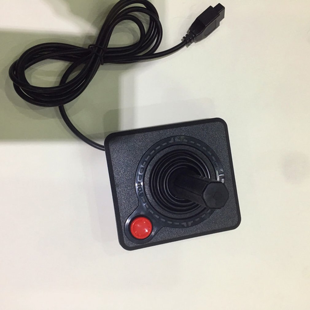 Verbeterde 1.5M Gaming Joystick Controller Voor Atari 2600 Game Rocker Met 4-Weg Hefboom En Enkele Actie Knop retro Gamepad
