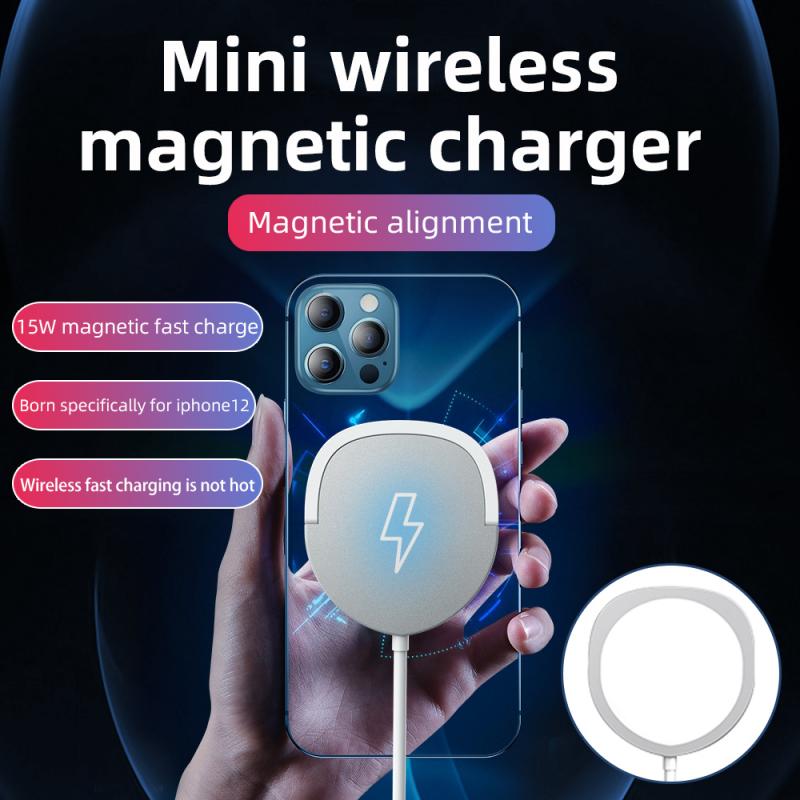 Ring Draadloze Opladen Ondersteuning Draadloze Opladen Van Mobiele Telefoons 15W Fast Charger Plug Voor Type-C Quick Lading plug Draagbare