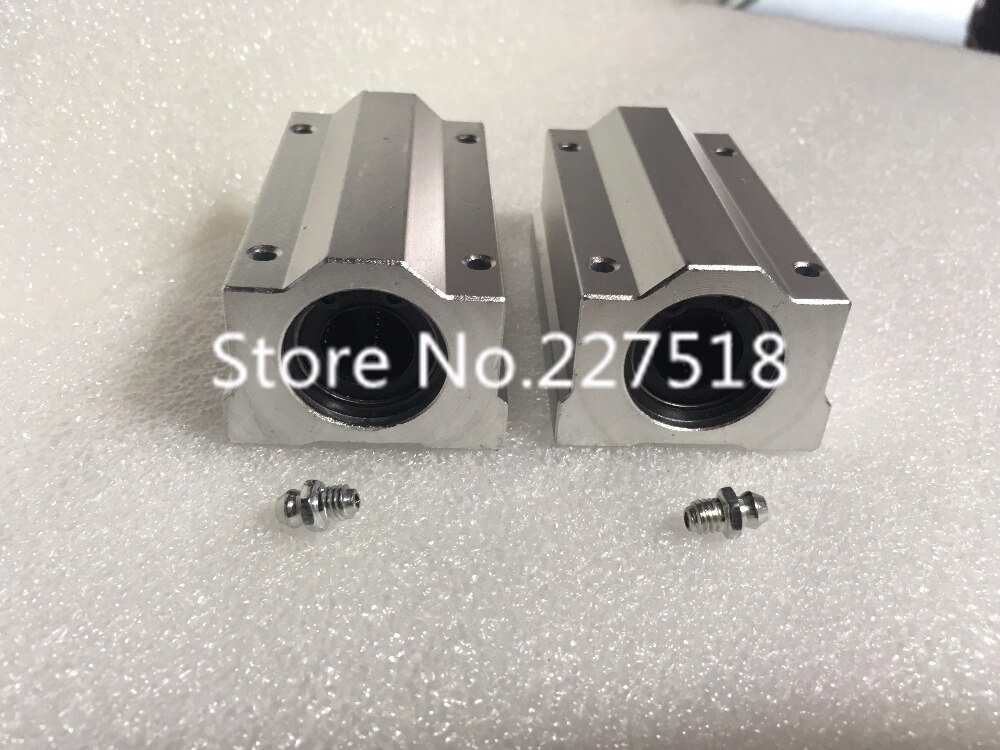 1 pc SCS40LUU 40mm liniowy blok osi łożyska kulkowe, poduszka łożyska blok z LM40LUU krzak