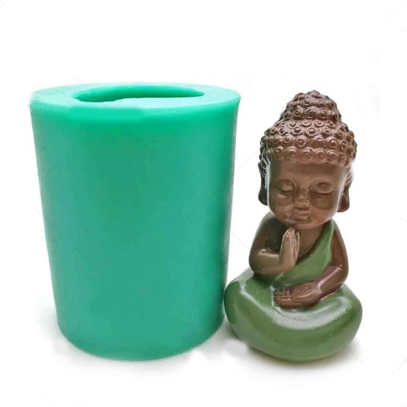 Kleine Standbeeld Siliconen Mal Diy Chocolade Ijs Blok Dessert Cake Bakvorm Multifunctionele Keuken Bakken Tools 87HA: D