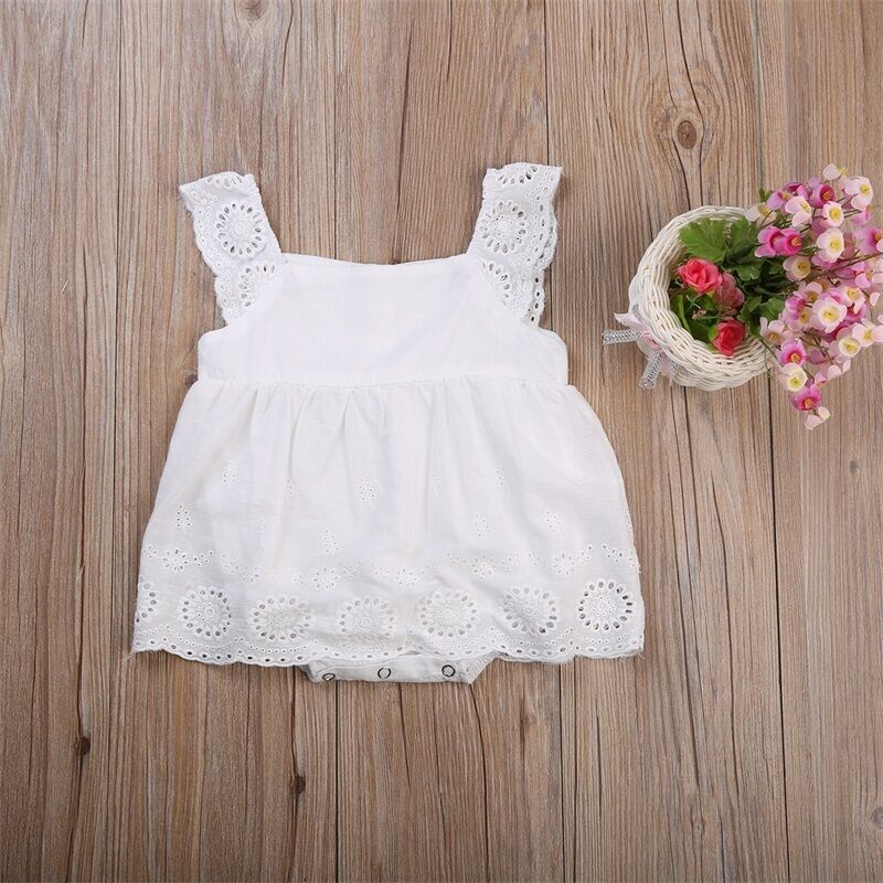 Summer Romper Clothes For Girl Newborn Baby Girls Kids Clothes Cotton Romper Jumpsuit Lovely Playsuit Outfits