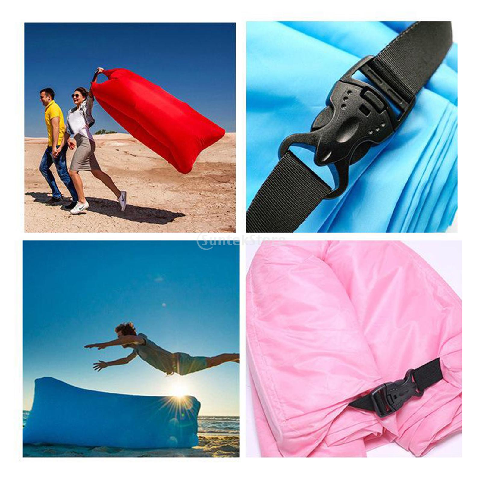 Lettino gonfiabile divano lettino divano sedia sedia Hangout campeggio esterno spiaggia divano gonfiabile divano coperta all&#39;aperto adulti bambini