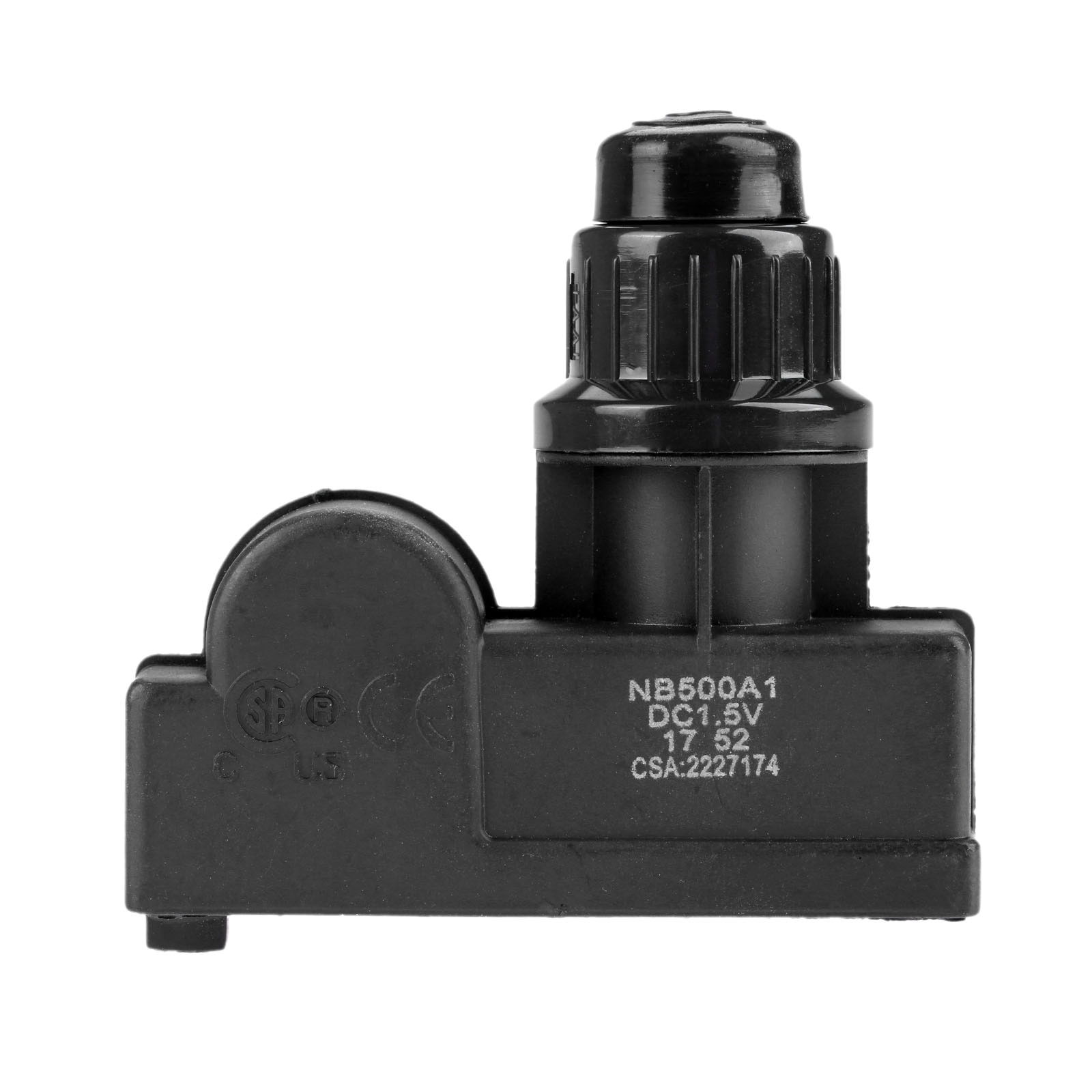 Generador de chispa Universal, 1 salida, botón pulsador, encendedor para parrilla de Gas BBQ, reemplazo DC1.5V