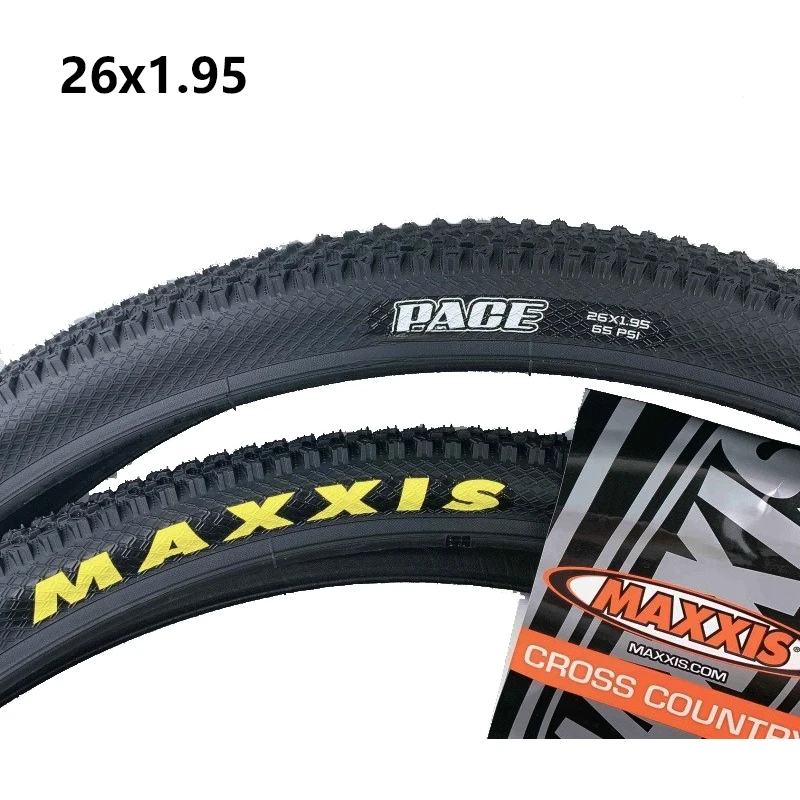 MAXXIS PACE(M333) Bicycle Wire Tire 26/27.5/29 x 1.75/1.95/2.1 For MTB Mountain Bike Anti Puncture Fetus Tyre Original Bike Part: Yellow