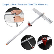 Cutting Tools For 1cm Glass Push Roller T-ype Diamond Thick Tile Cutting Scraper For Glass Tile Mirror