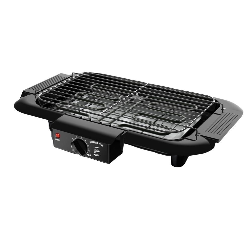 Electric Grill Indoor Smokeless Portable Food Barbecue Grill Smokeless Household Barbecue Grill Barbecue Skewers Portable Stove