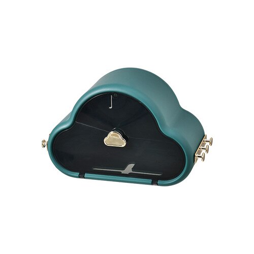 Kreatywny dom wodoodporna ściana uchwyt na papier toaletowy plastikowa chmura kształt pudełko na gazety półka łazienkowa: 3