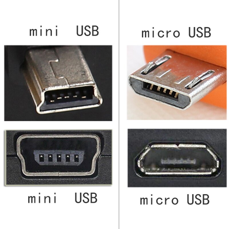 0.2M Mini USB 5 Pin Data Charging Short Cable for Digital Cameras MP3 MP4