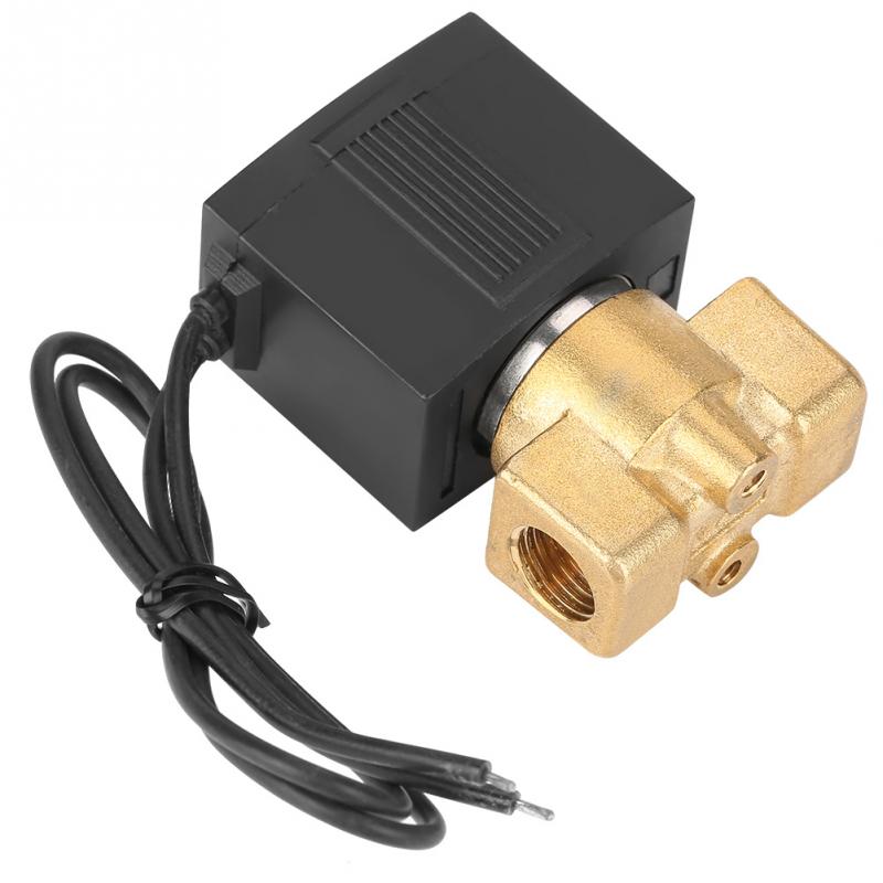 110v g14 2- veis direktevirkende normalt lukket magnetventil elektrisk magnetventil 0-1.0 mpa