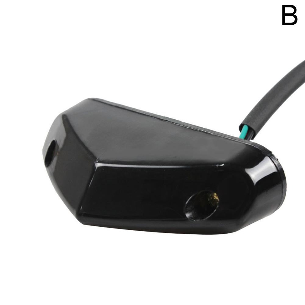 Luz trasera Universal para motocicleta, luces Led de advertencia de freno trasero, 12V, piezas de equipos para Moto, accesorios para motocicleta: Negro