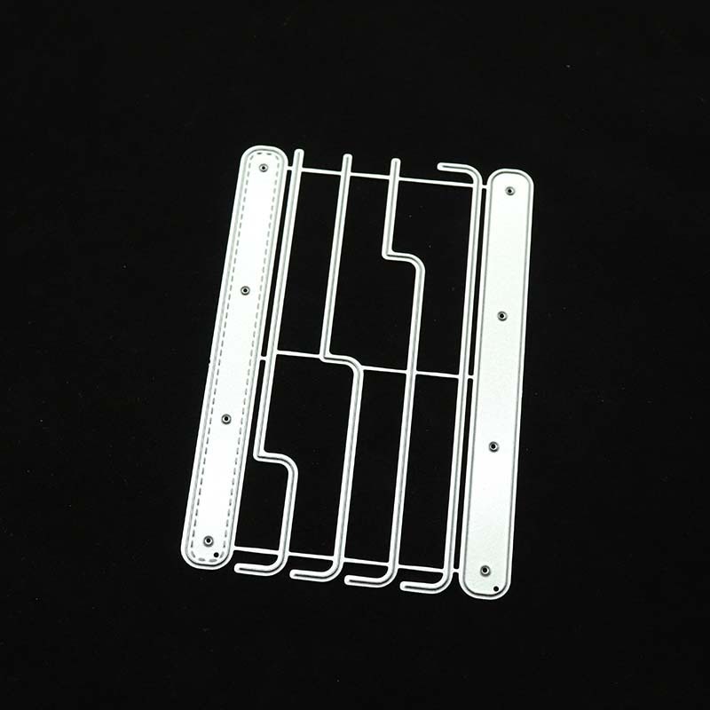 Book Edge Label Making Scrapbook Metal Cutting Dies Stencil Frame Embossing Template DIY Greeting Card Handmade: Default Title