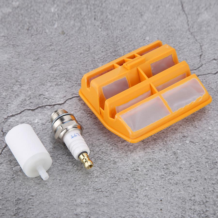 544 0808002 544080802 Air Filter Spark Plug Kit for Husqvarna 445 450