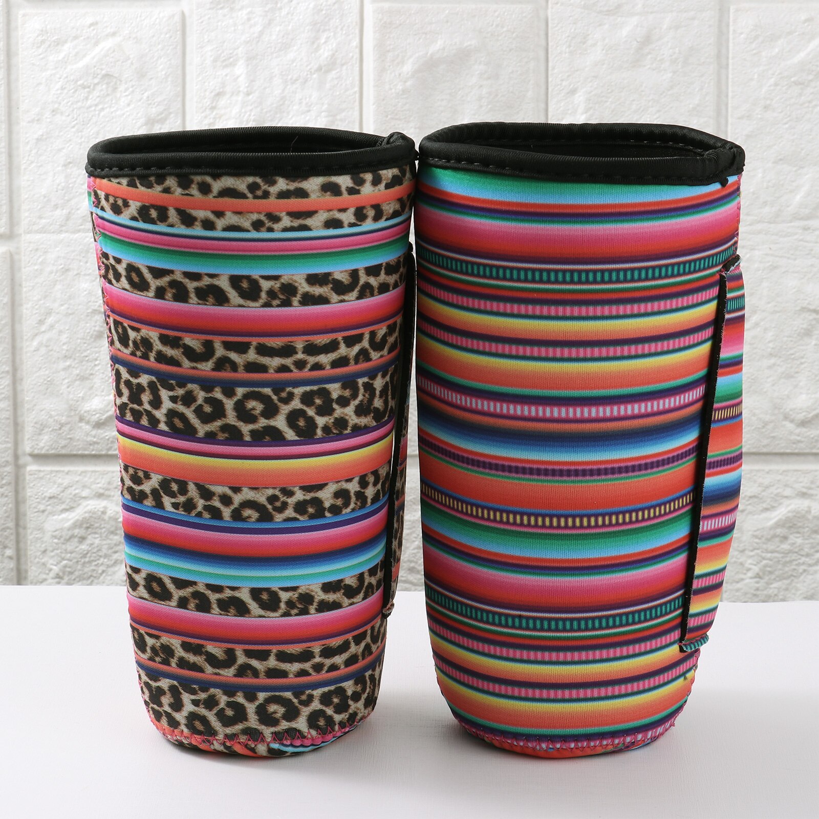 2Pcs Reusable Iced Coffee Cup Sleeve Neoprene Insu... – Grandado