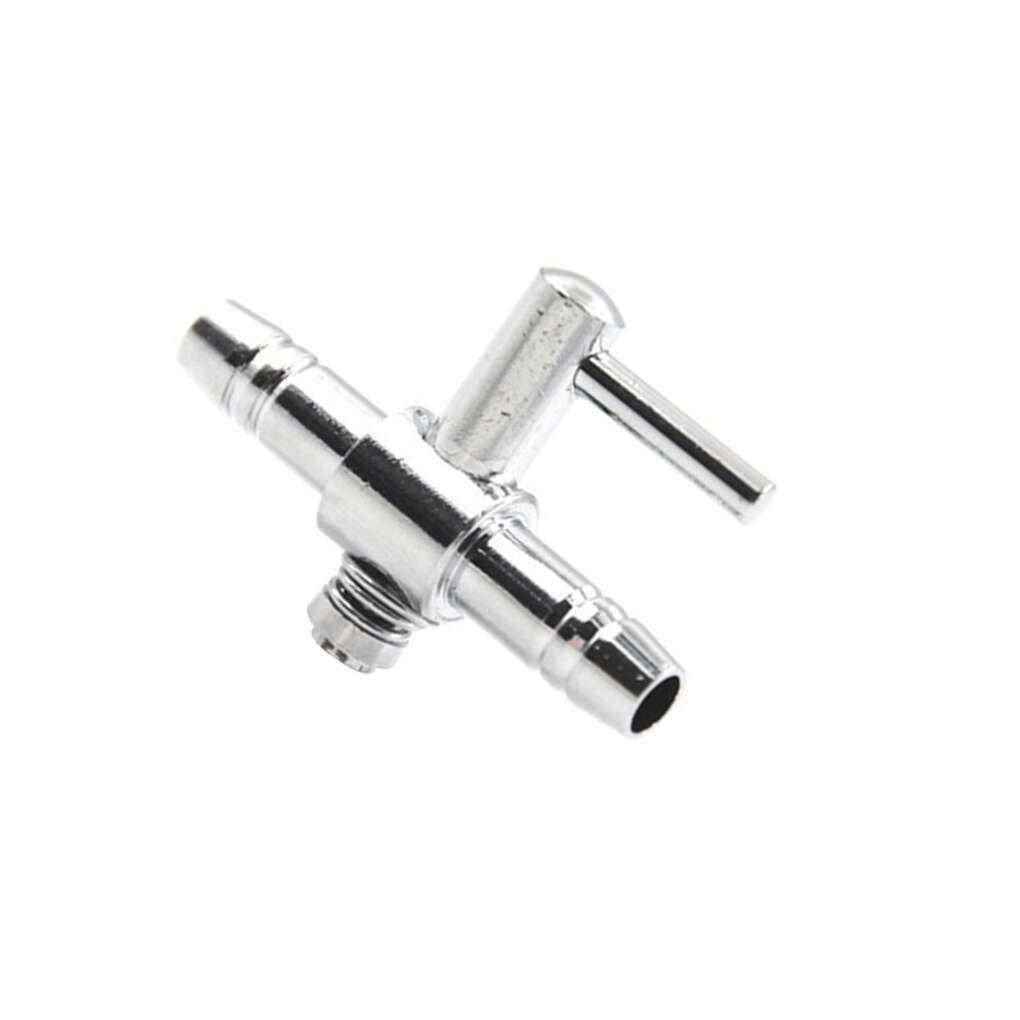 Aquarium Air Flow Pipe Fishtank Air Regulator Valve Oxygen Pump Air Flow Stainless Steel Tube