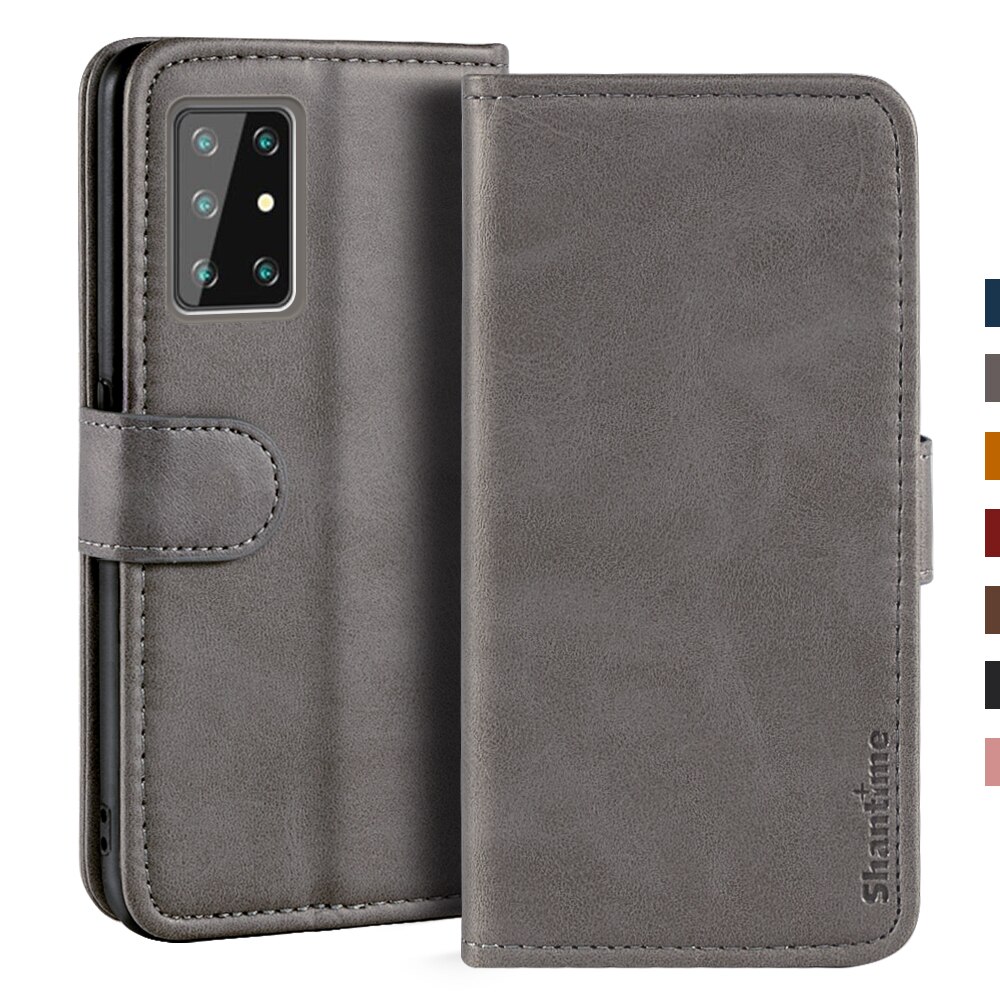 Funda magnética de cuero para móvil, funda para Cubot X30, Hafury GT20, con soporte: For Hafury GT20 / Gray