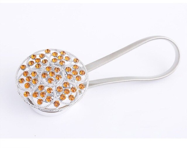 Shaped Magnet Flower Curtain Strap Magnetic Curtain Buckle Window Hatch Ball Holder Curtain Accessories: J
