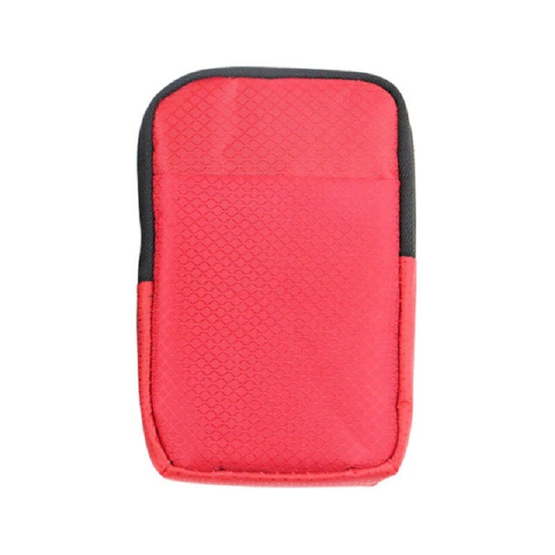 Universele 2.5 ''Super EVA Shockproof Water/Stof/Scratch Proof Externe Harde Schijf Draagtas Mobiele Telefoon Pouch bag Protector: Red