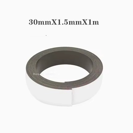 1M DIY stärker flexibler Magnetstreifen, selbstklebendes Magnetband, Gummi-Magnetband, weiches Streifenband, stärker Rückenkleber, 39,37 Zoll: 5m / Orange