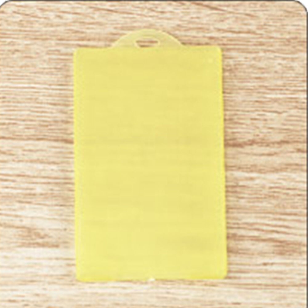 1Stck Wasserdichte PVC transparent Ich würde Bus Karte bestehen Halfter Schlüsselring fallen Brieftasche Tasche Abzeichen Halfter Für Schule lieferanten: Gelb