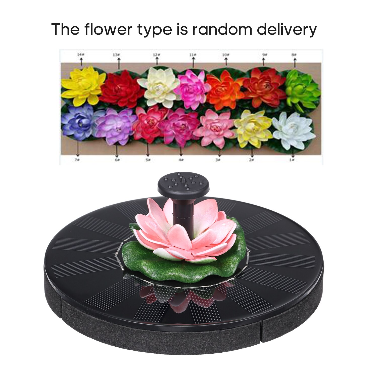 Solar Fountain Round Water Source Home Water Fountains Decoration Garden Pond Swimming Pool Bird Bath Waterfall фонтан для сада