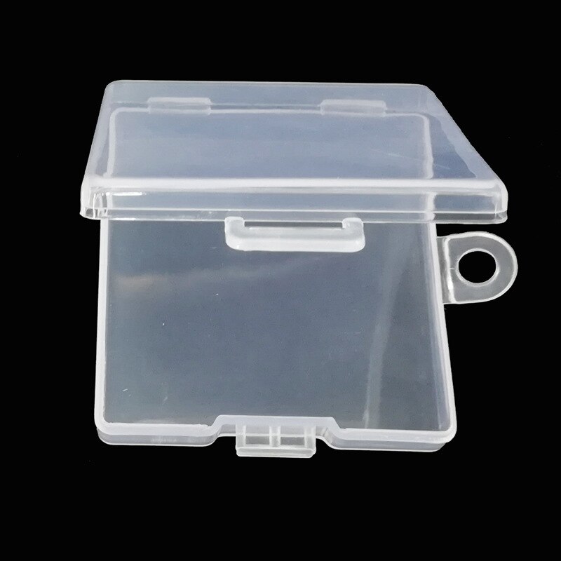 SD TF Transparent Speicher Karte Halter Komponente PP Verpackung Box Kunststoff Umweltschutz PP Haken Box Speicher Karte Fällen