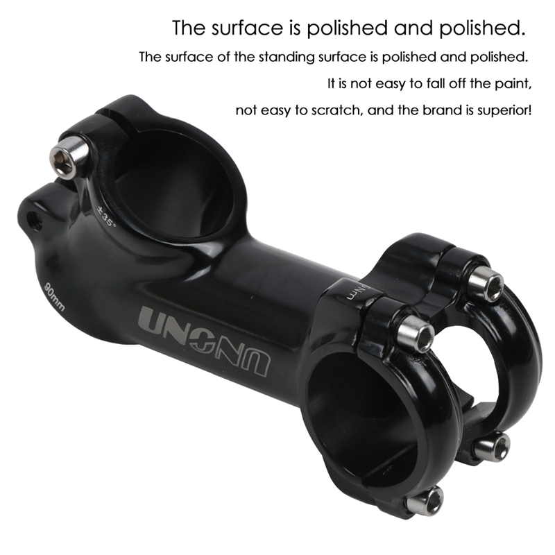 UNO Bicycle Stem 35 Degree MTB Bike Stem Aluminum Alloy Stem 31.8 Front Fork Bicycle Accessories Stems