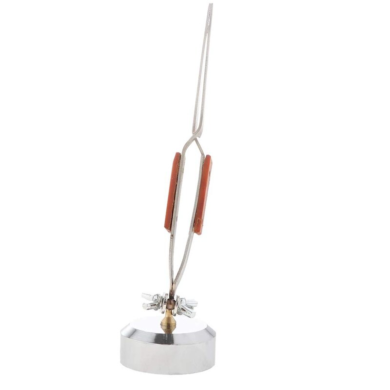 Outil de soudage de troisième main, pince à épiler, pince, joli support avec verrouillage croisé solide pour la fabrication de bijoux, mains libres