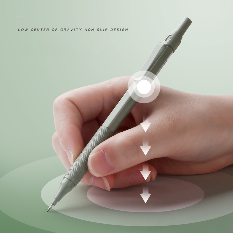 M &amp; G 0.5mm/0.7mm crayon mécanique couleur Morandi fournitures scolaires japonaises crayons mécaniques japonais