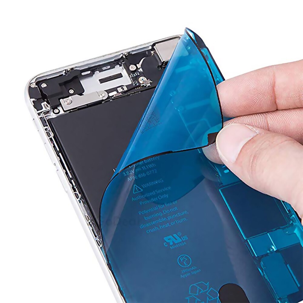 PINZHENG 10 sztuk wodoodporny telefon naklejki dla iPhone 7 6 6s 8 Plus X 11 12 naklejki ekran LCD taśma klejąca taśma klejąca zestaw naprawczy