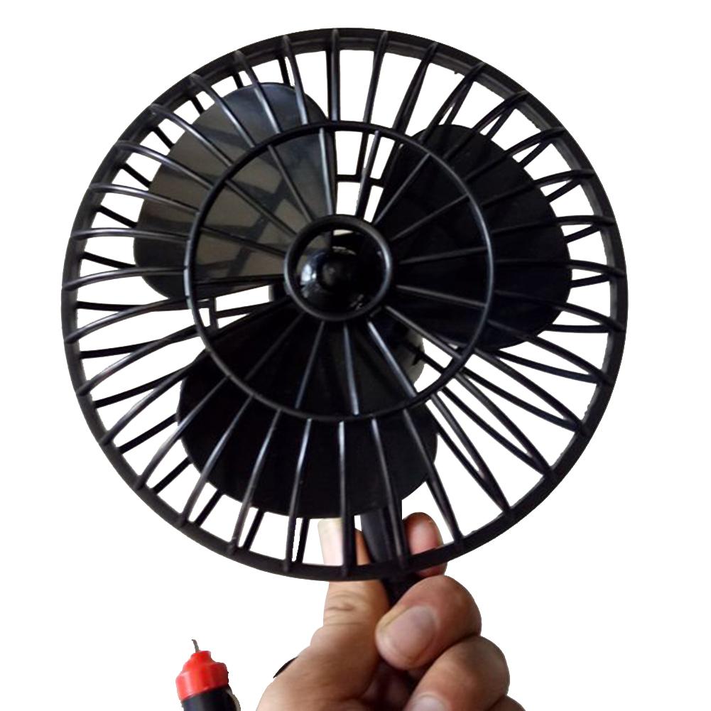 Auto Mini Ventilator Met Zuignap Ventilador Solar 12V Elektrische Ventilator Koeling Apparaat Auto Accessoires 4 Inch Aire Acondicionado solar