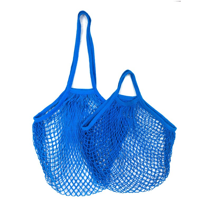 Herbruikbare Fruit Groente Tas Wasbare Katoenen Mesh Boodschappentassen Katoen String Zakken Netto Boodschappentassen Mesh Zakken Voor Fruit Opslag