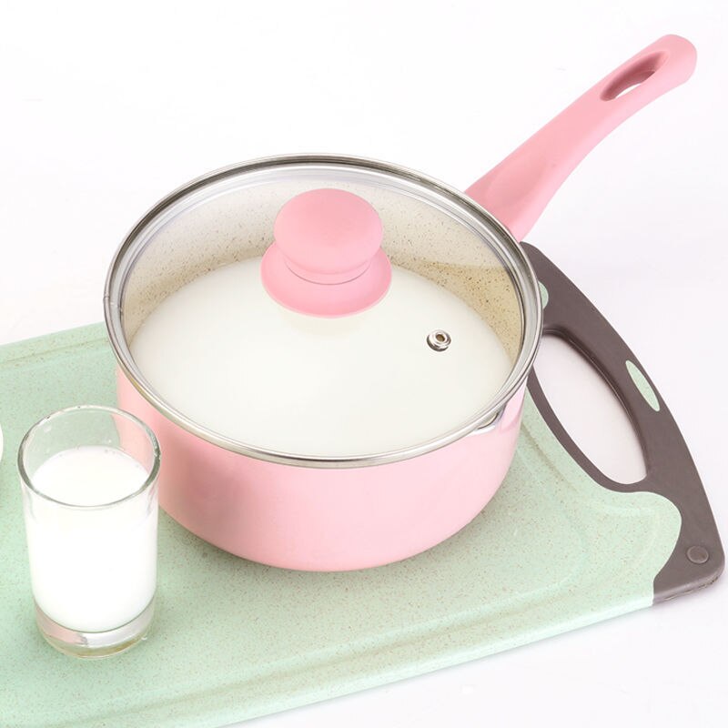 Melk Pot Non-stick Pot Soep Baby Voedingssupplement Pot Instant Noedels Melk Pot Babymelk Pot Mini Inductie fornuis Non Stick Pan