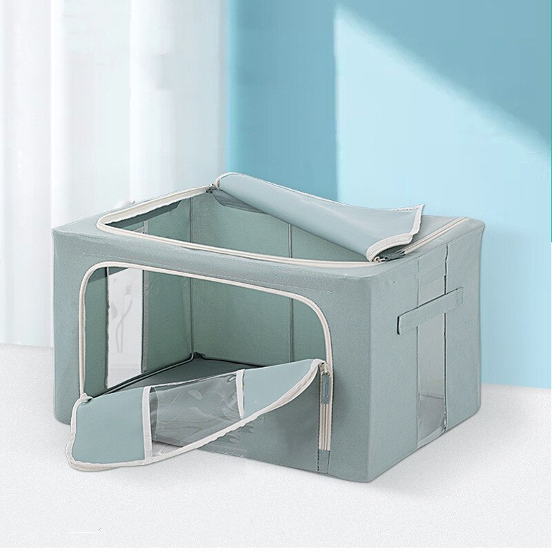 Clothes Organizer Storage Box Finishing Wardrobe Toy Storage Cabinet Oxford Fabric Foldable Quilt Car Trunk Organizer Pet House