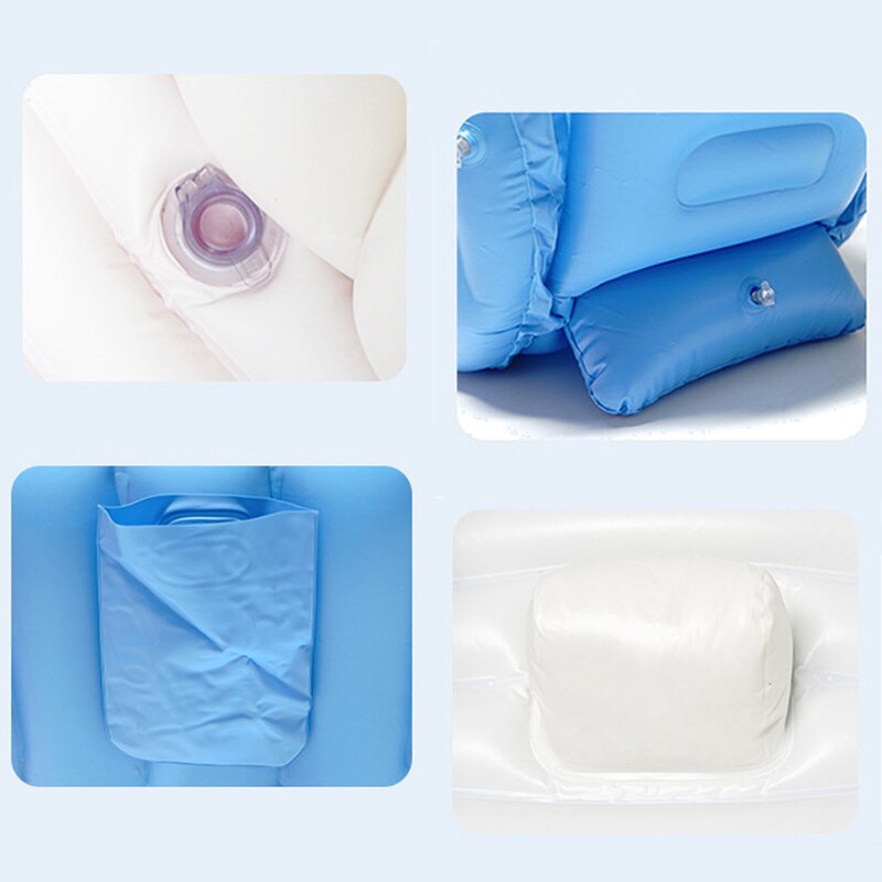 Infant Baby Care Accessories Supplies Inflatable Baby Bathtub Folding Children Bath Bucket Baby Swimming Washing Tub 98*65 CM