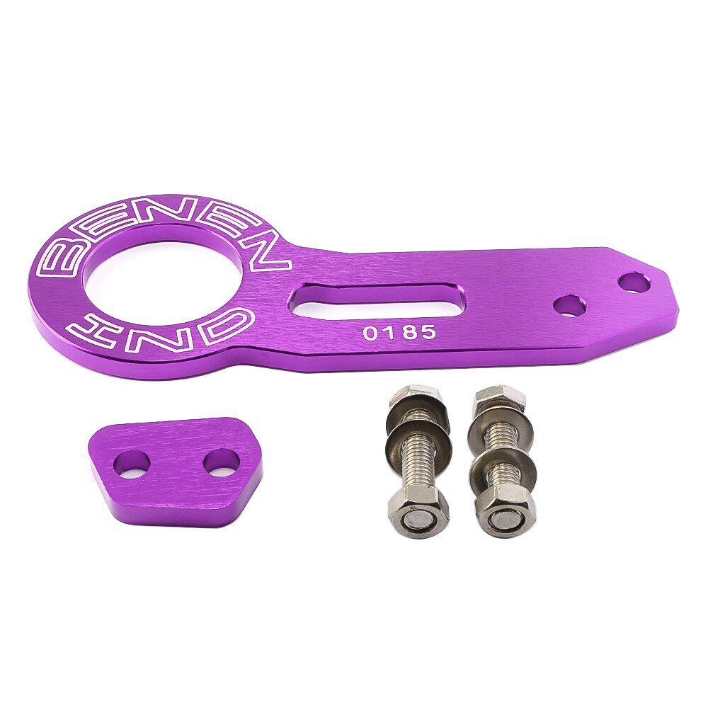 Car refitting personality trailer hook aluminum alloy rear trailer hook Racing Trailer ring rear bumper rear traction hook