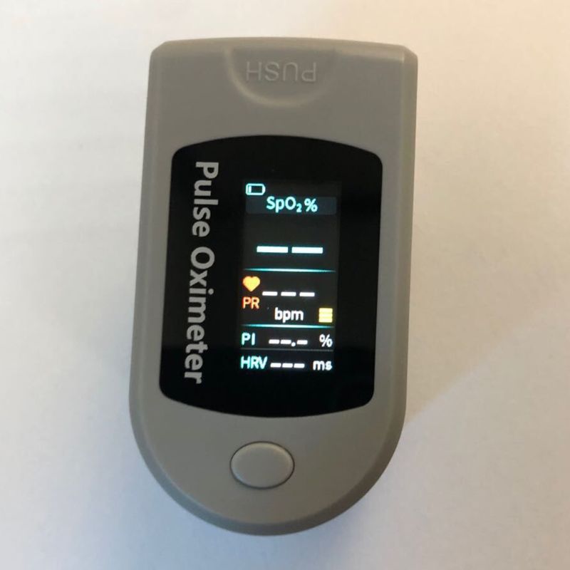 Bluetooth sormenpään pulssioksimetri syke veren happisaturaatiomittari  m17e