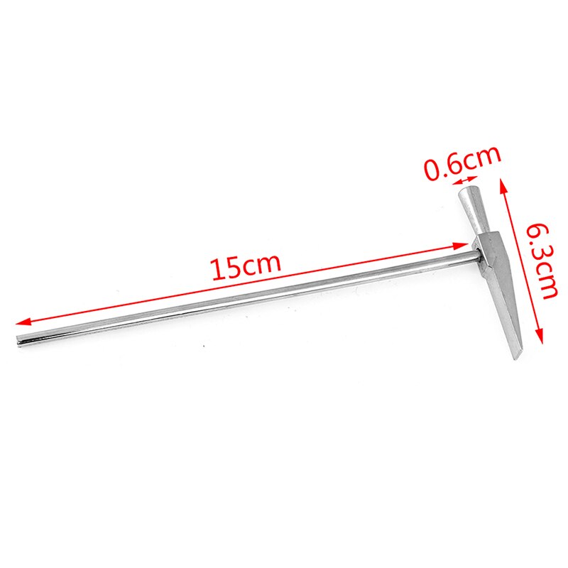 Martillo de hierro pequeño con mango para carpintería, perforador de clavos, reparación de reloj, Mini herramienta de mano, Escape de seguridad de emergencia