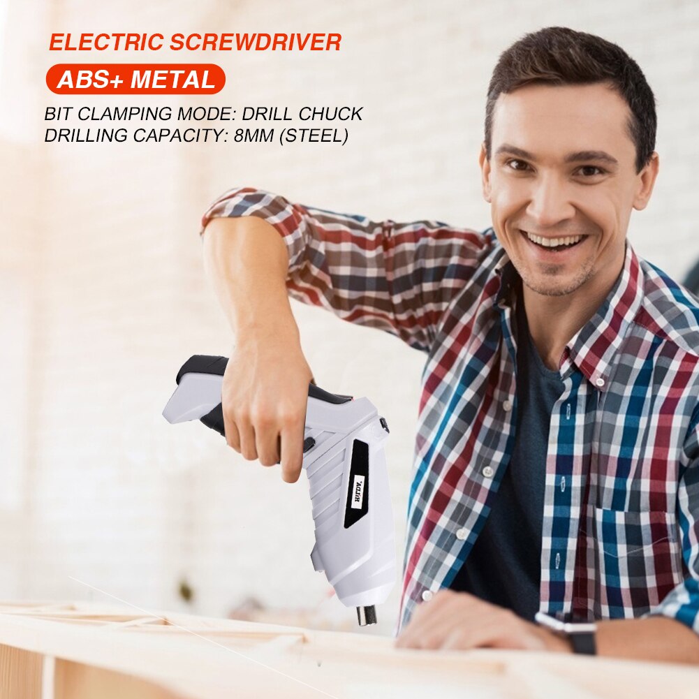 High Electric Screwdriver Rechargeable Cordless Power Drill Screw Installation Power Tools