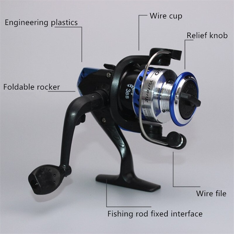 Carbon Fiber Rod Carbon Fiber Rod Superhard Boat Ice Fly Lure Fishing Rod With Fishing Reel Fishing Tackle set 1.4