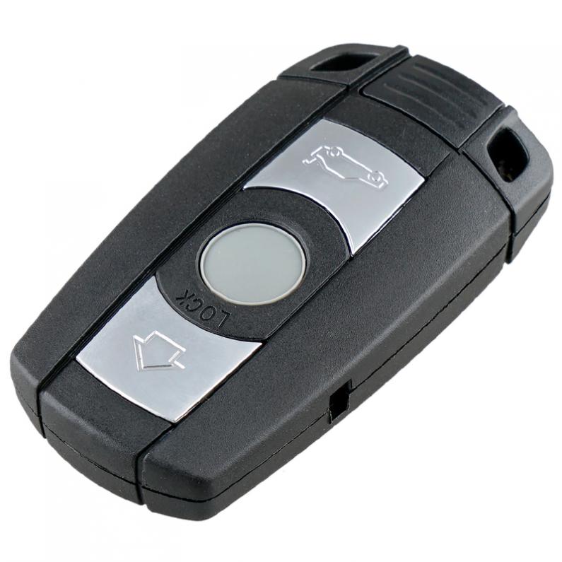 3 Buttons Car Key Fob Case Shell Replacement Insert Key Remote Cover Fit for BMW 1 120 E60/61 E70 E81 E87 3 E90/91 E92 X1/5/6 Z4