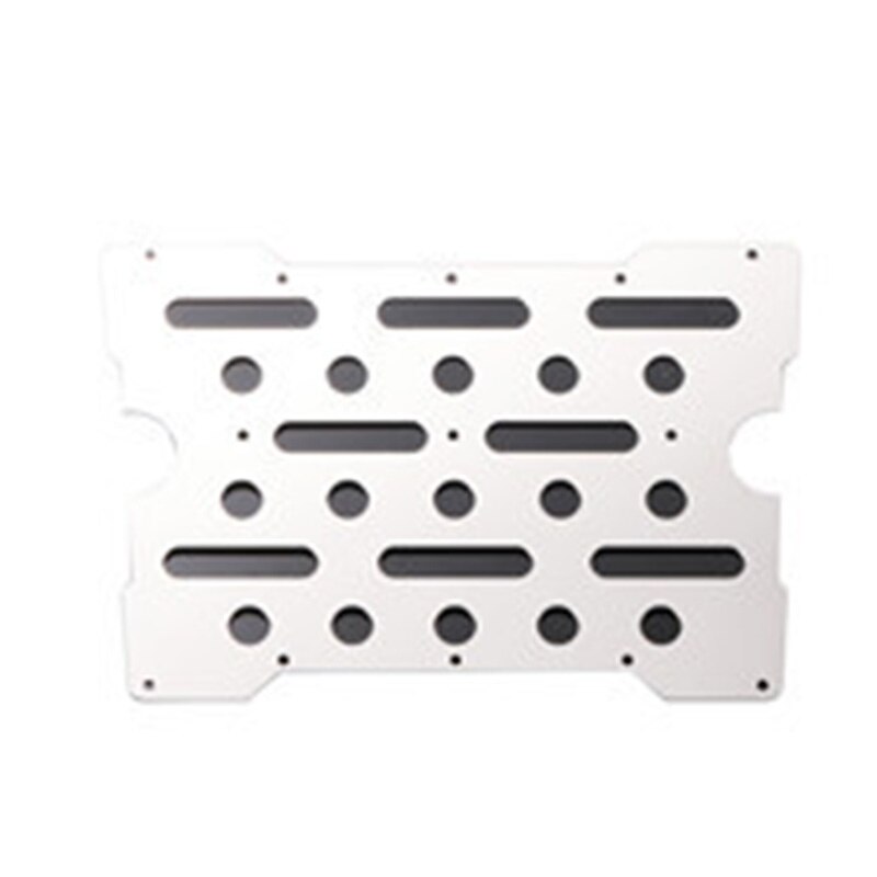 Para coche trepador de control remoto TRAXXAS TRX-4 Defender TRX4 placa de deslizamiento de Metal decoración de caparazón de coche decoración de capó 1/10