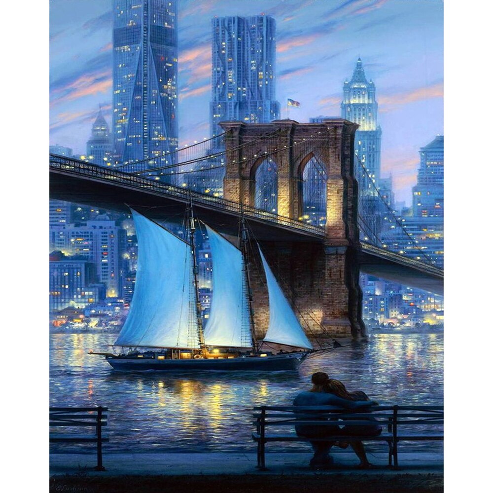 DIY Paint By Number Landscape Picture By Numbers For Adults Modern Wall Art Decors Canvas Painting By Numbers Home Decor: Dark Khaki