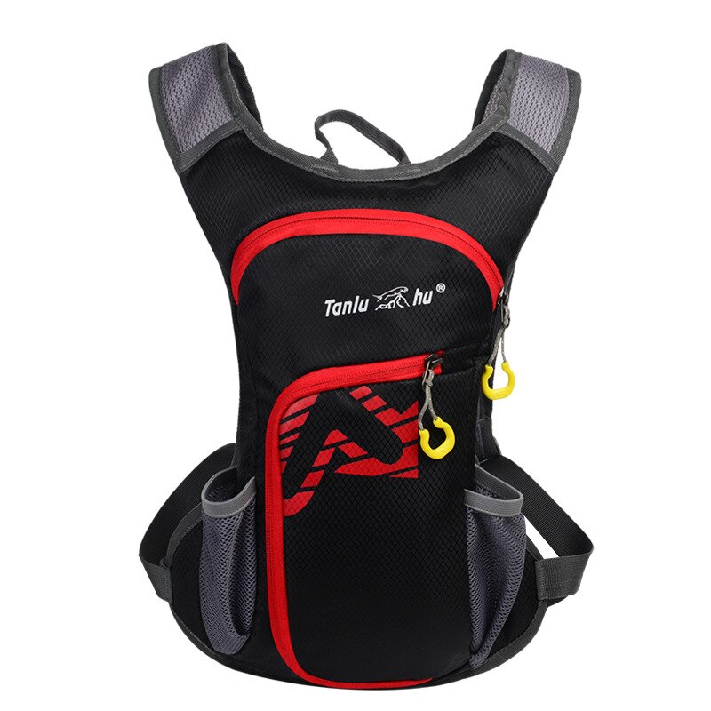 Mochila para acampar al aire libre para hombre y mujer, Mochila para correr, bolsa de agua para bicicleta de 2L, Mochila de hidratación para ciclismo, tanque de vejiga de agua de nailon: NO water bag-1