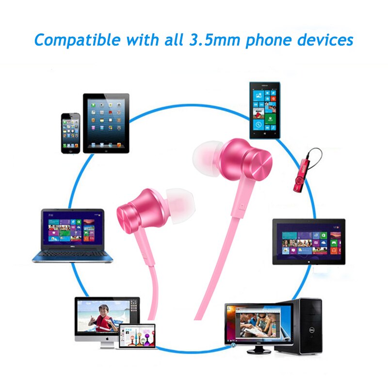 Originele Xiao Mi Mi 3.5 Mm Koptelefoon Verse Versie In-Ear Oortjes Voor Mi 9T Pro CC9 A3 rode Mi K30 5 7 6 8A 6A K20 Pro Note 7 8 Pro