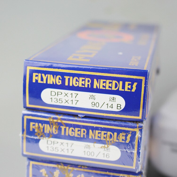 30 stk / mye flygende tiger dpx 17, industrielle symaskin nåler rustfritt stål ,90/14b,110/18,160/23